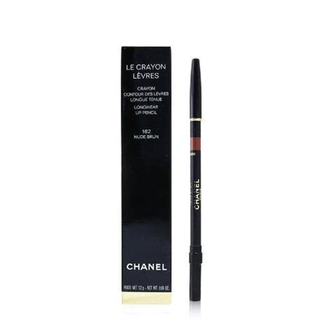 chanel longwear lip pencil 162 nude brun|LE CRAYON LÈVRES Longwear lip pencil 162 .